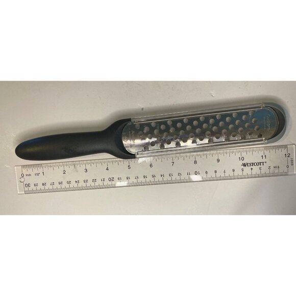 Vtg Cuisipro Handheld Zester Grater Accutec Pat. Pending Made in USA - Picture 2 of 7